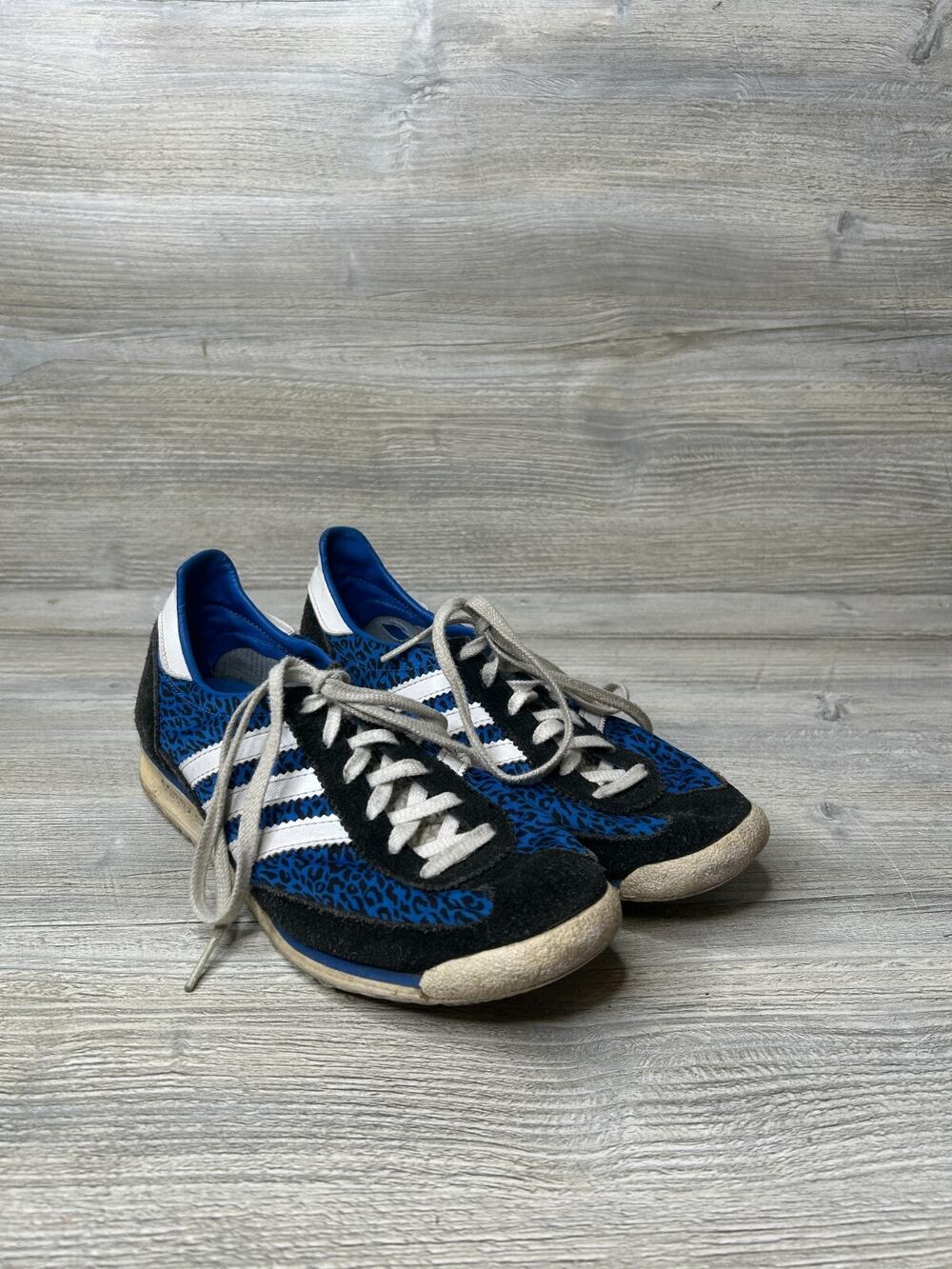 *RARE* Adidas SL 72 Cheetah Print Blue Leopard Shoes (G95963)